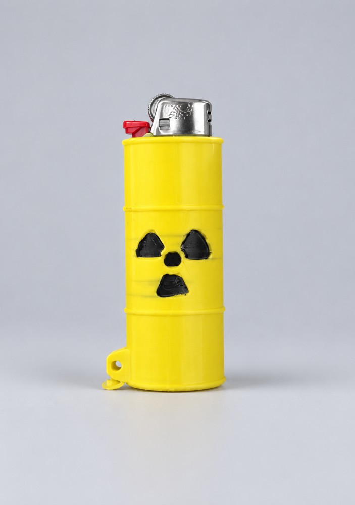 Radiation-Style Lighter Sleeve