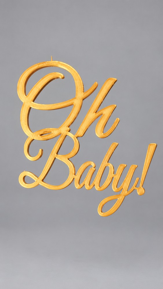 Oh Baby Cake Topper