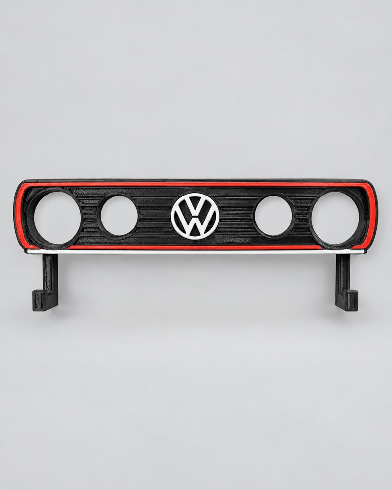 VW Grille Wall Rack